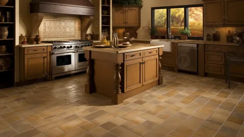 سرامیک کف آشپزخانه صنعتی مقاوم در برابر مواد شوینده